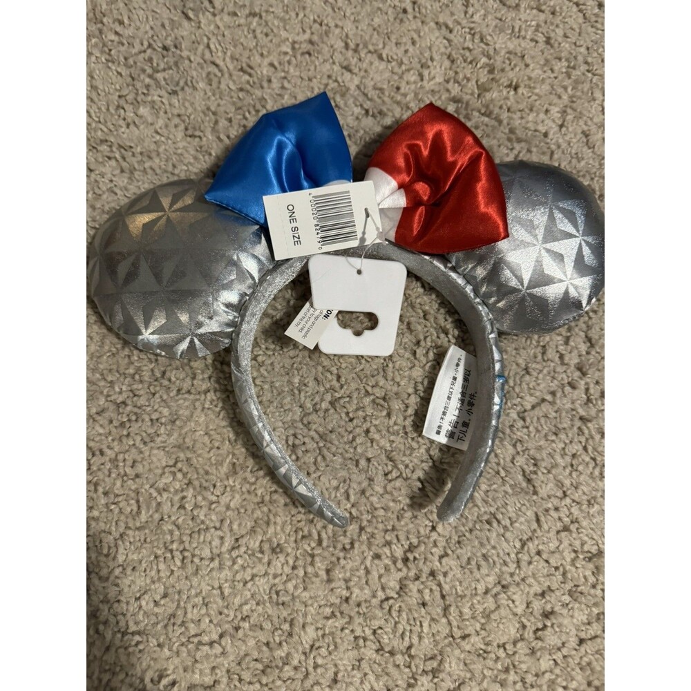 Disney Parks France Flag Ears Headband Epcot NWT Mickey Minnie World Showcase